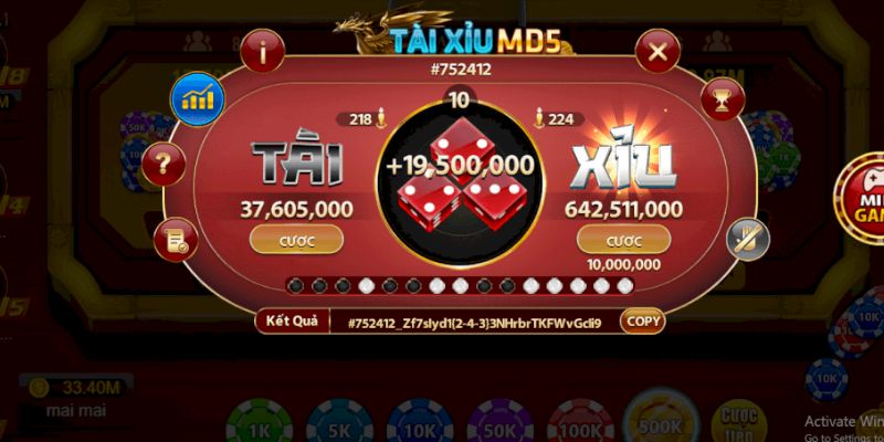 Tài Xỉu MD5 hấp dẫn hội viên nhờ tính công bằng trong mọi kết quả